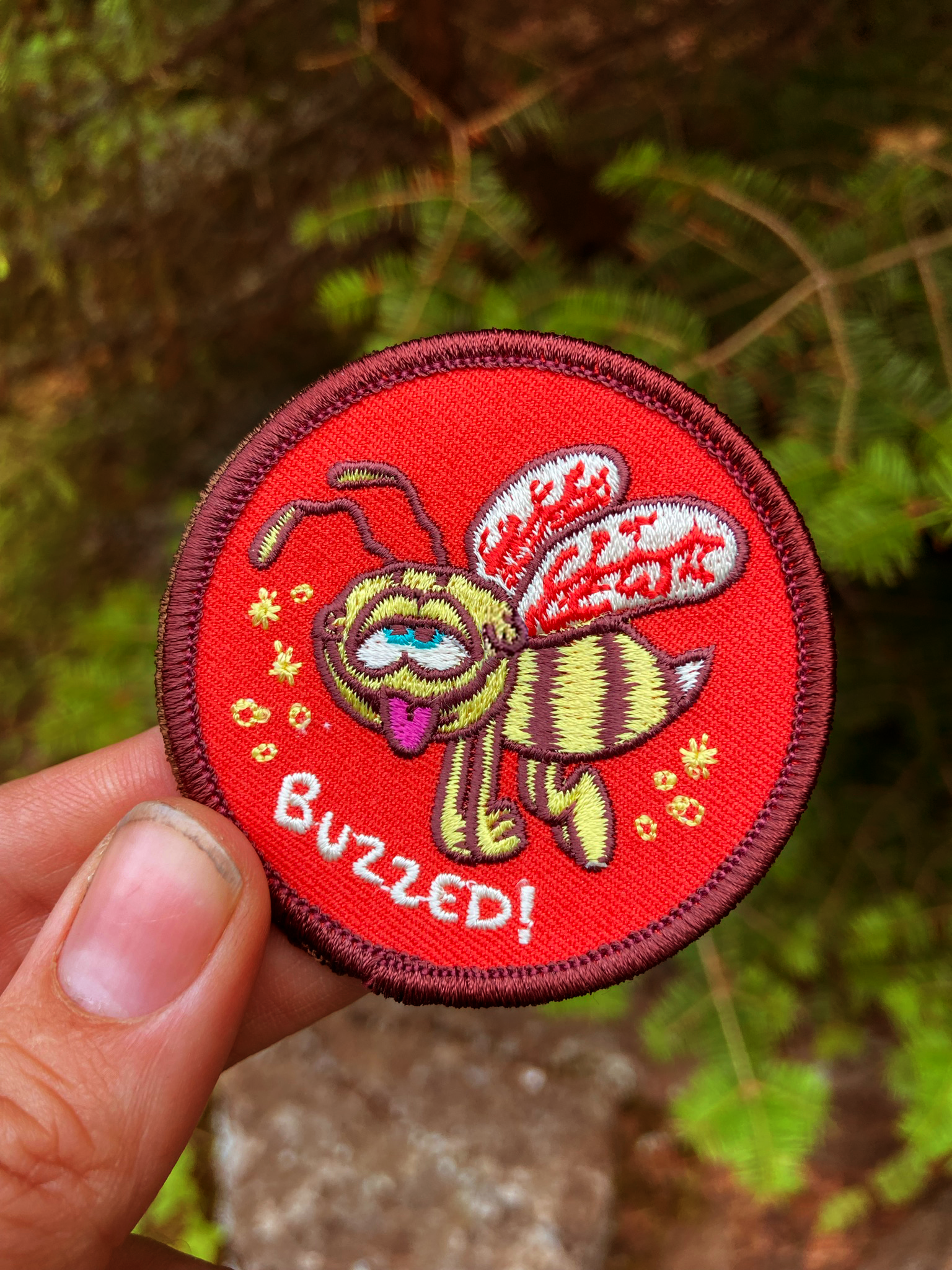 Stoked Wood Buzzed Patch