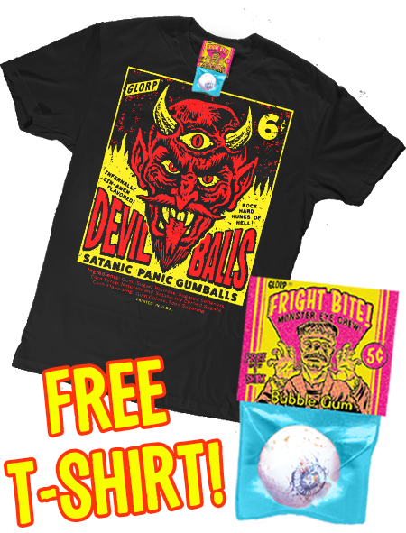 GLORP Fright Bite! (with FREE Devil Balls T-Shirt)