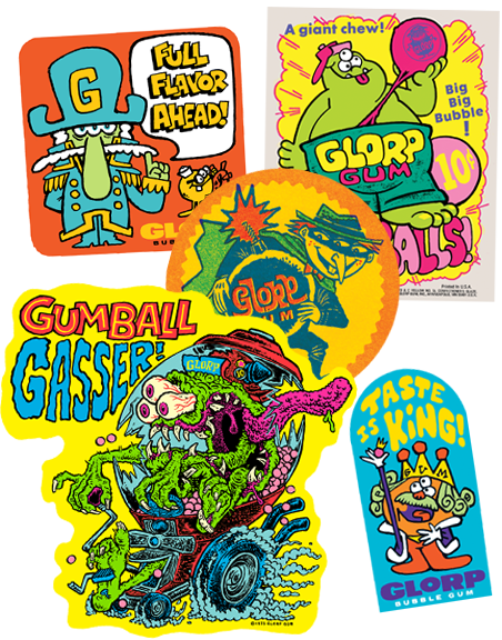 10 Years of GLORP Sticker Pack