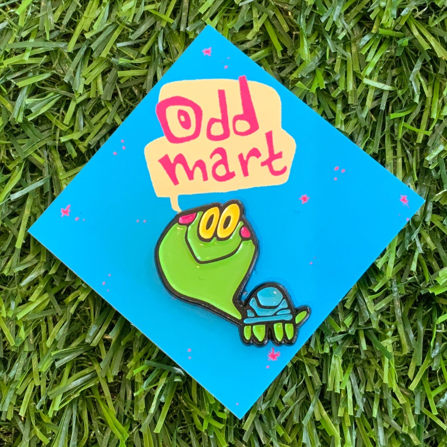 Odd Mart Trepidatious Turtle pin