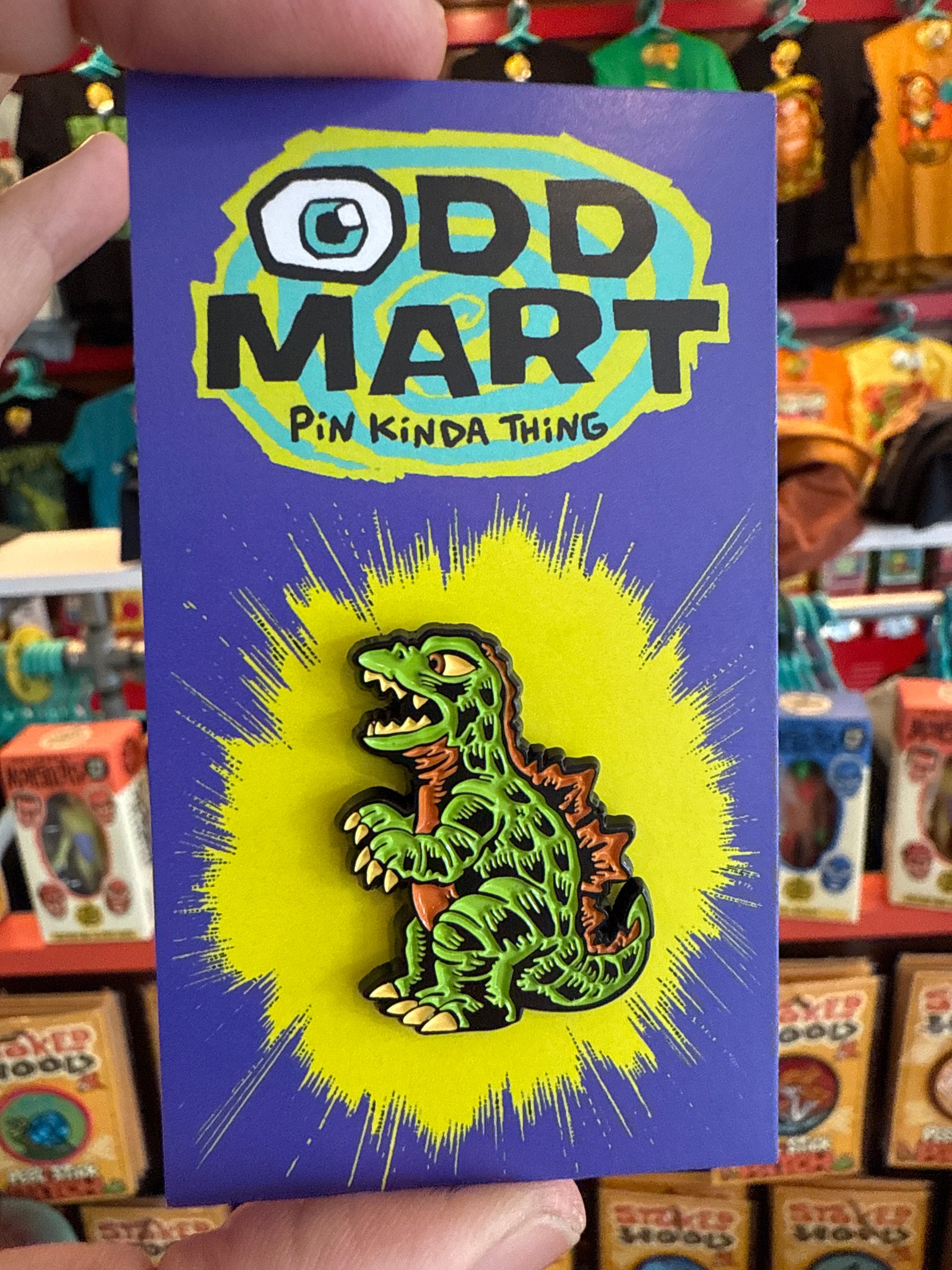 King Lizzardo Kaiju Pin