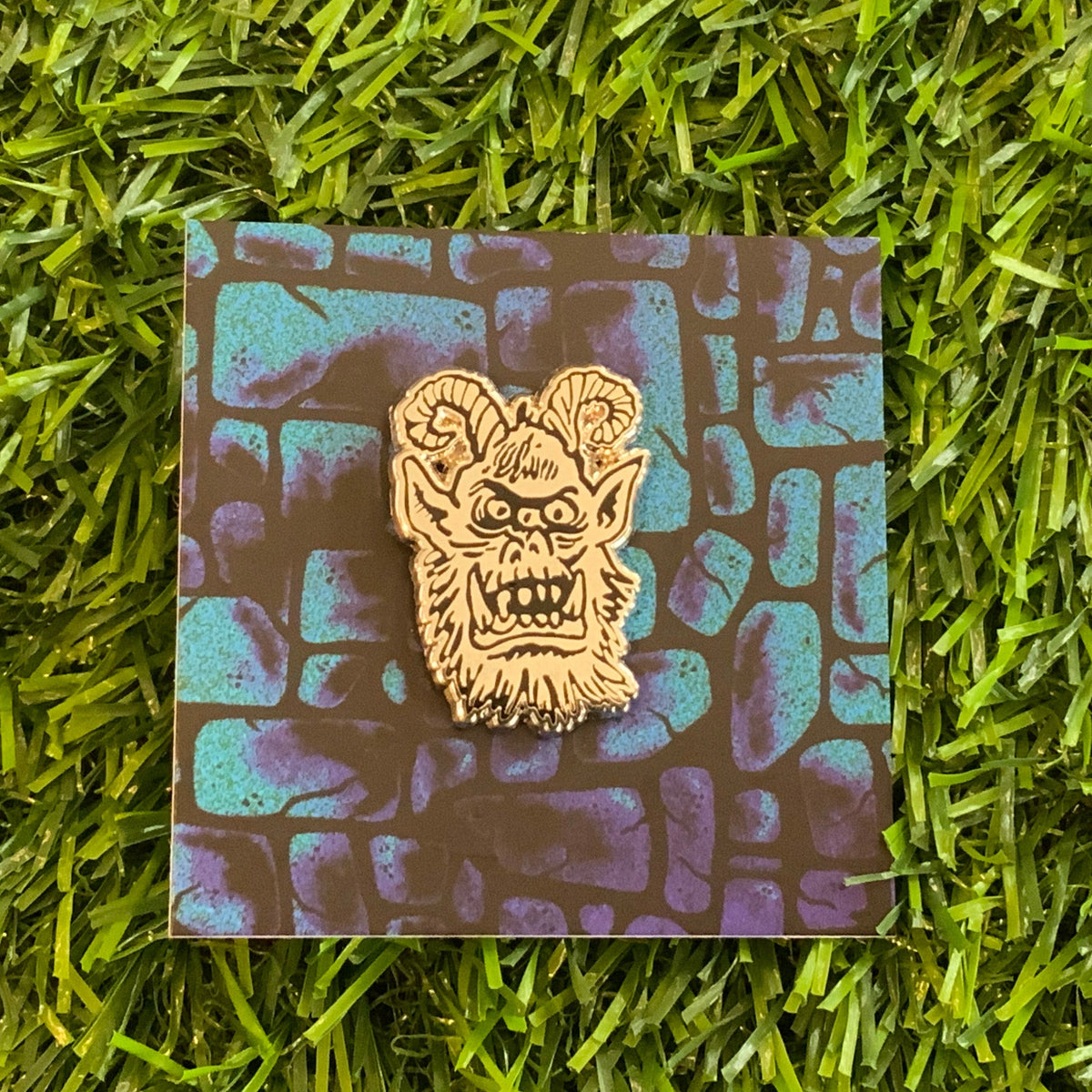 Odd Mart Silver Dungeon Dweller Pin
