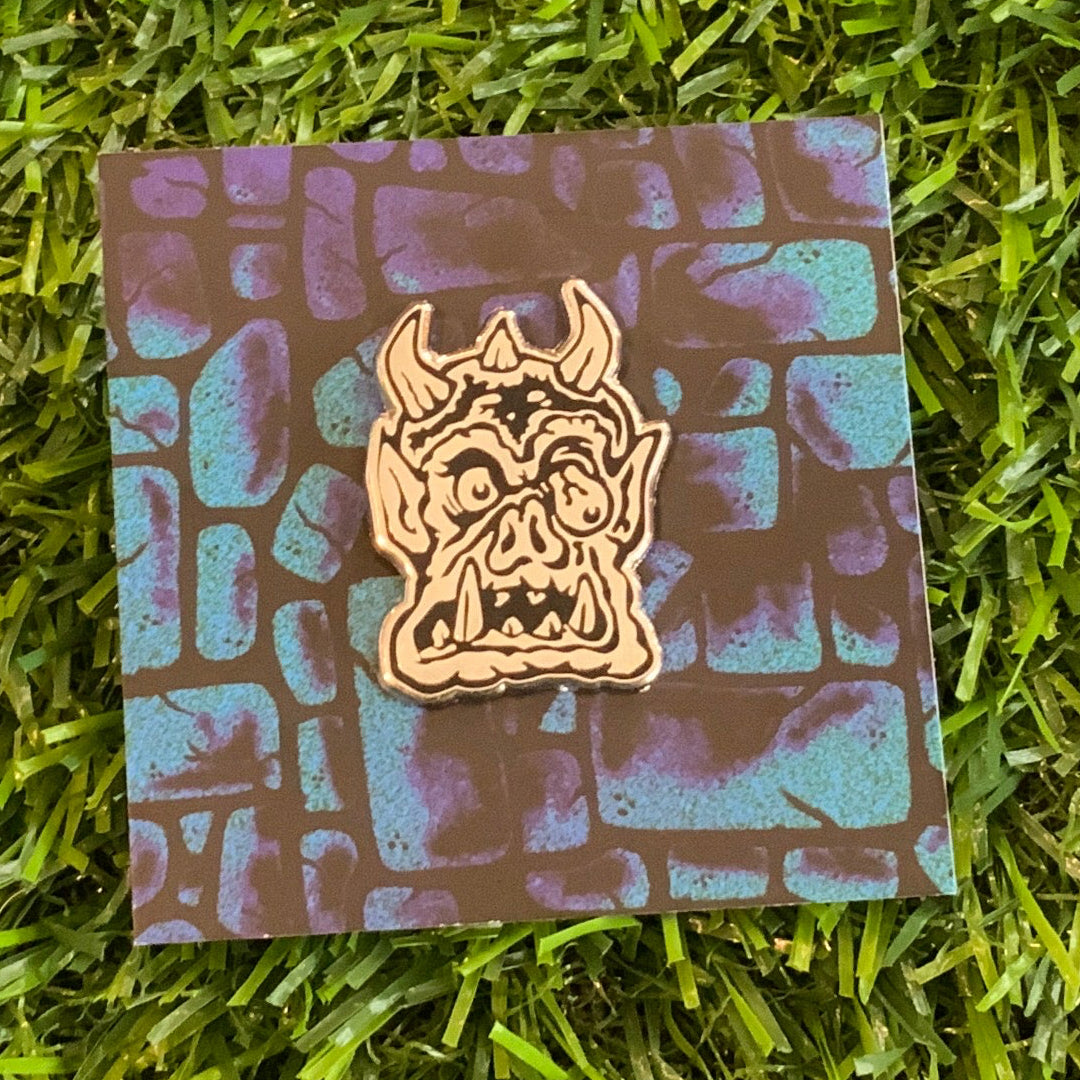 Odd Mart Silver Swamp Ogre Pin