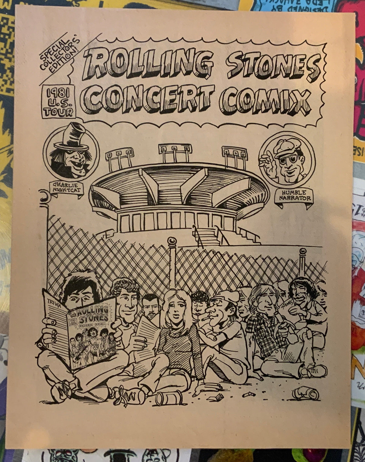 Rolling Stones Concert Comix