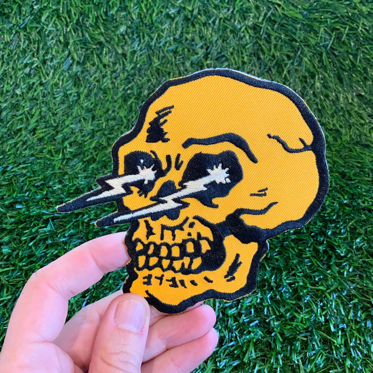 ODD MART Skull lightning patch!