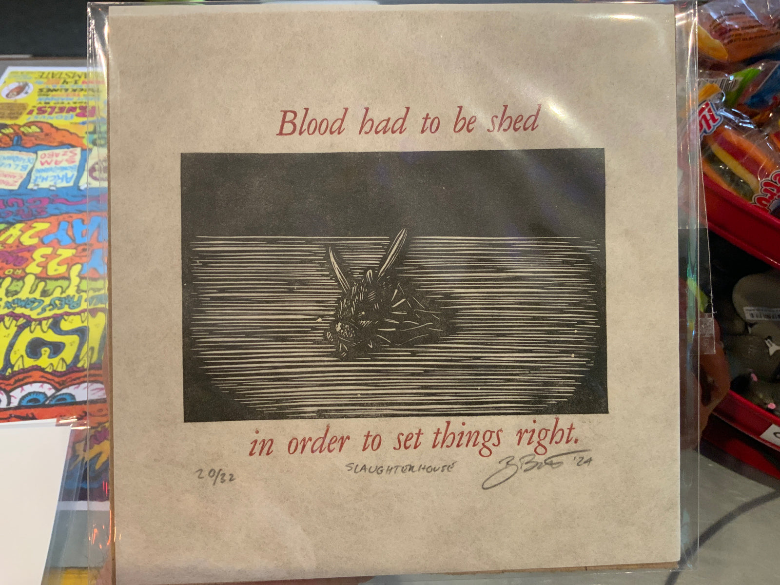 BSA Bloodshed Print