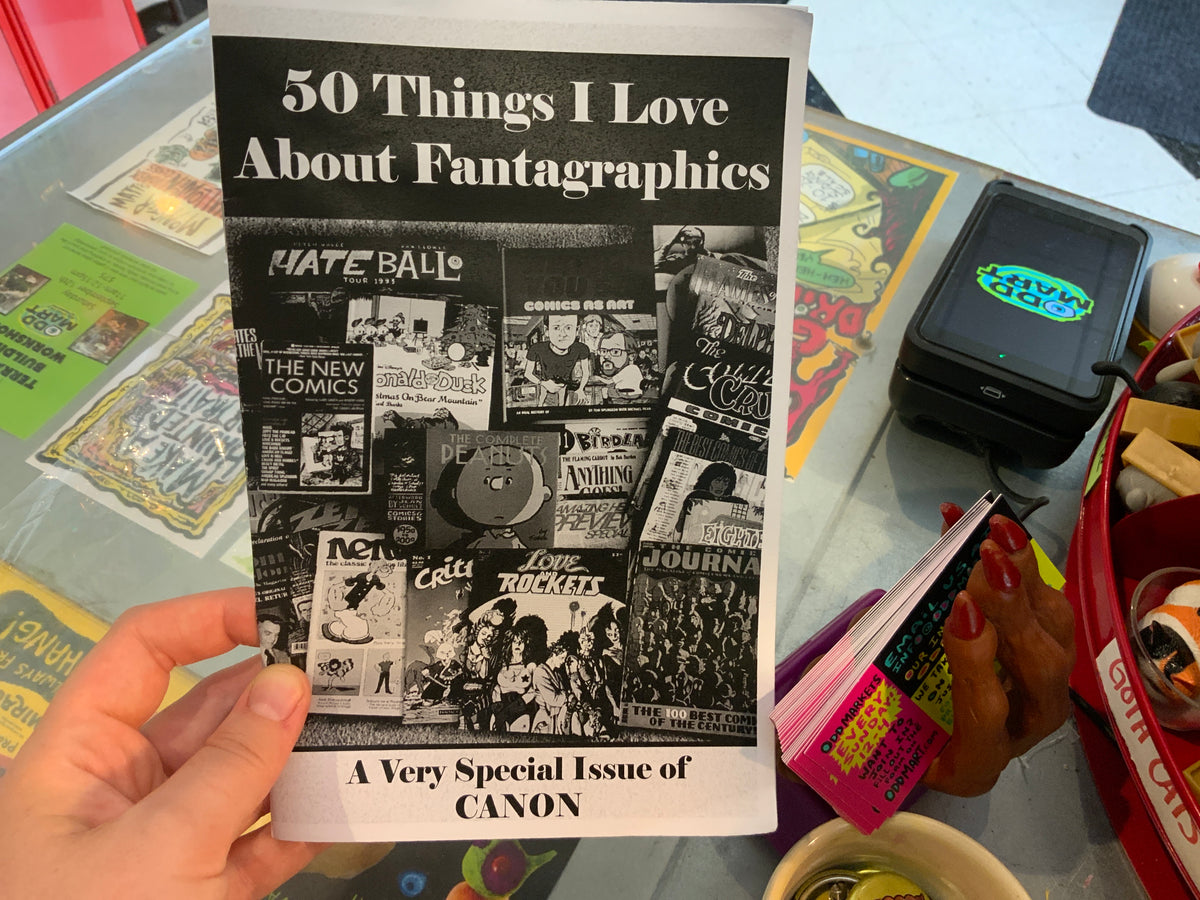 FGB 50 Things I Love About Fantagraphics - A Very Special Issue of CANON