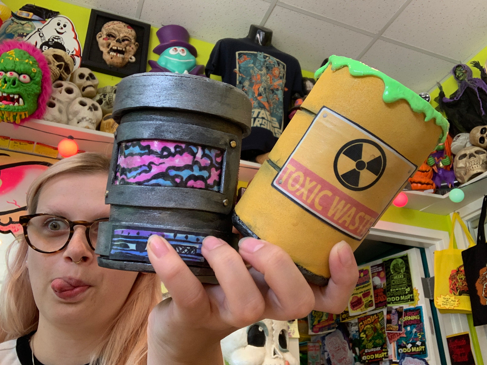 MMA can koozee toxic waste biohazard