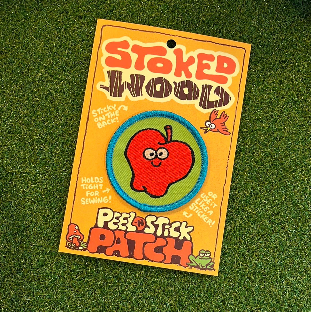 Stoked Wood Peel-N-Stick Apple Patch