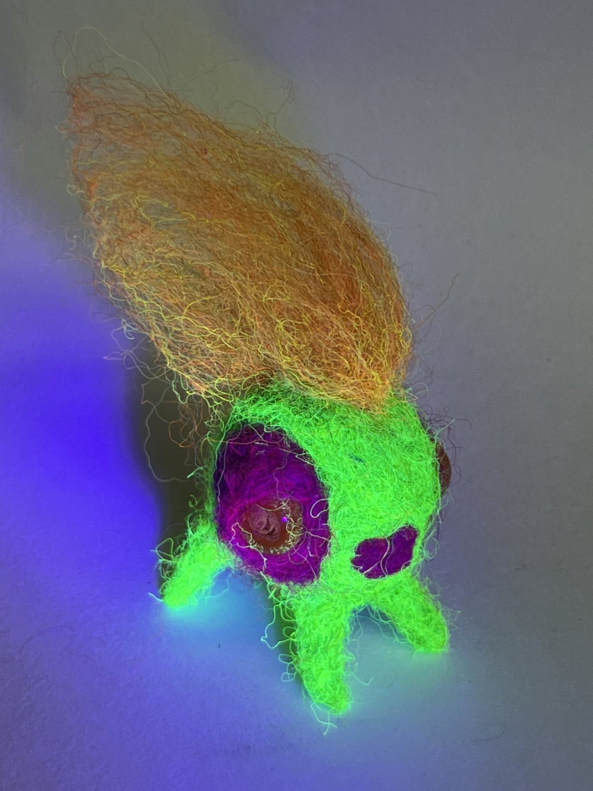 Needle felted glowing critters class with Samael Leopold-Sullivan August 8th 2026
