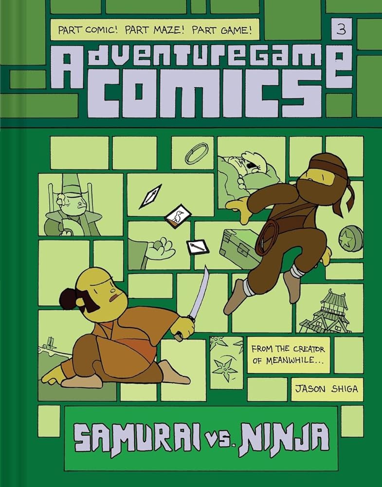 Adventuregame Comics: Samurai vs. Ninja (Book 3): An Interactive Graphic Novel cover image