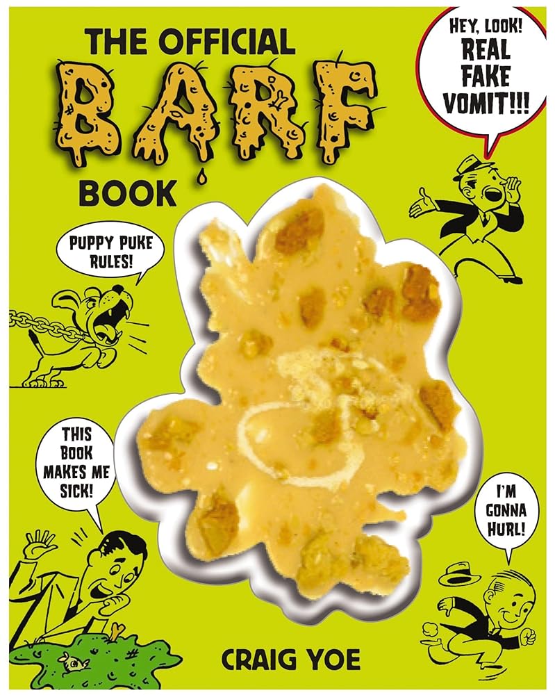 The Official Barf Book: A Gross Compendium of All Things Vomit cover image