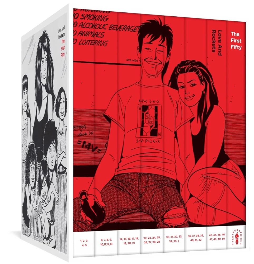 The Classic Love and Rockets 40th Anniversary Slipcase Set cover image