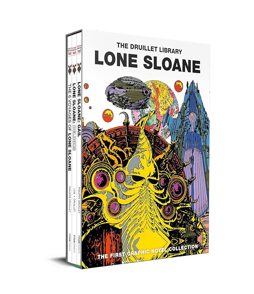 Lone Sloane Slipcase Set (Graphic Novel) cover image