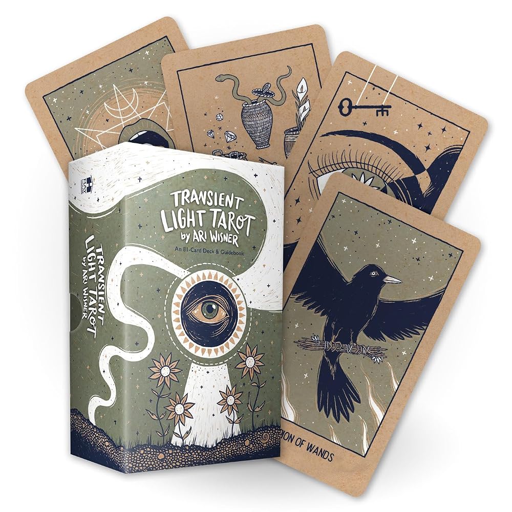 Transient Light Tarot: An 81-Card Deck and Guidebook cover image
