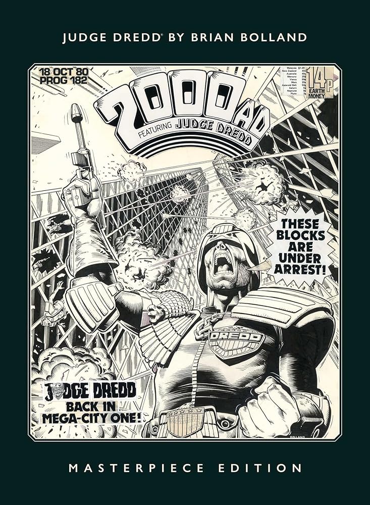 Judge Dredd by Brian Bolland: Masterpiece Edition cover image
