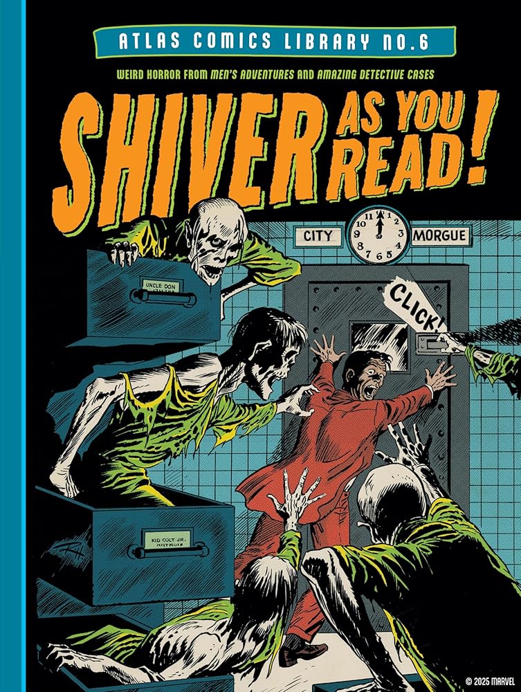The Atlas Comics Library No. 6: Shiver As You Read! (The Fantagraphics Atlas Comics Library) cover image