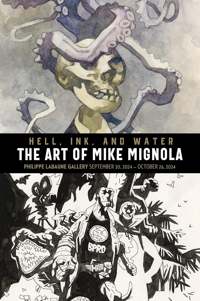 Hell, Ink &amp; Water: The Art of Mike Mignola cover image