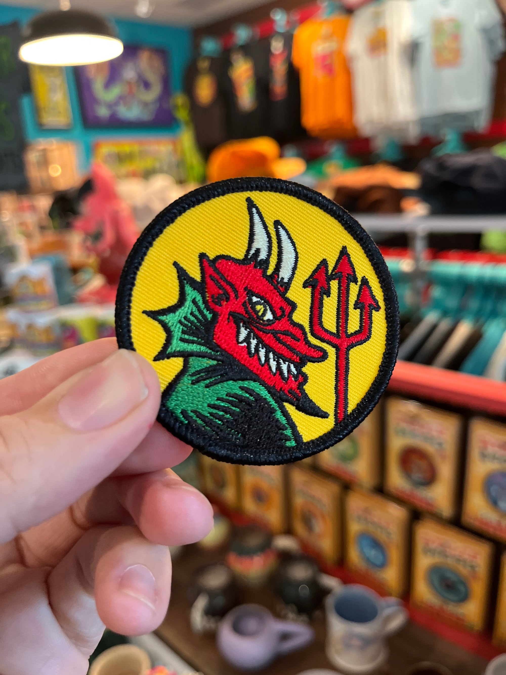 ODD MART Delighted Devil Patch