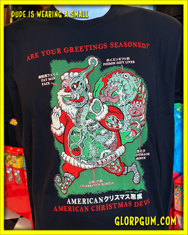 GLORP Beyond! (with FREE American Christmas Devil T-shirt