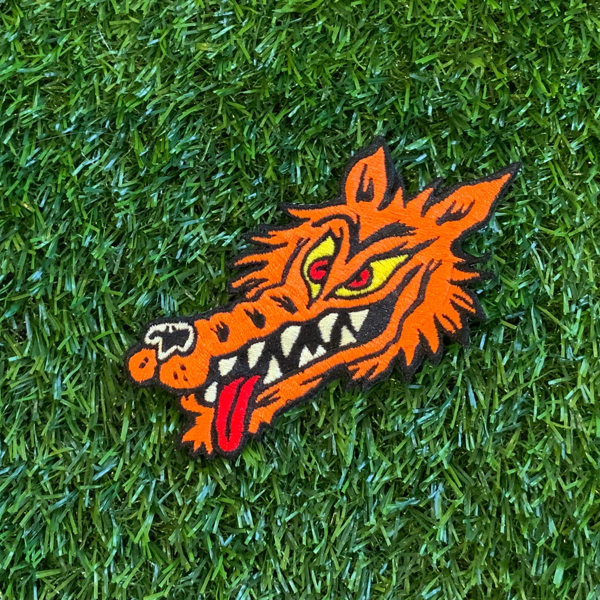 ODD MART wolfin’ it PATCH