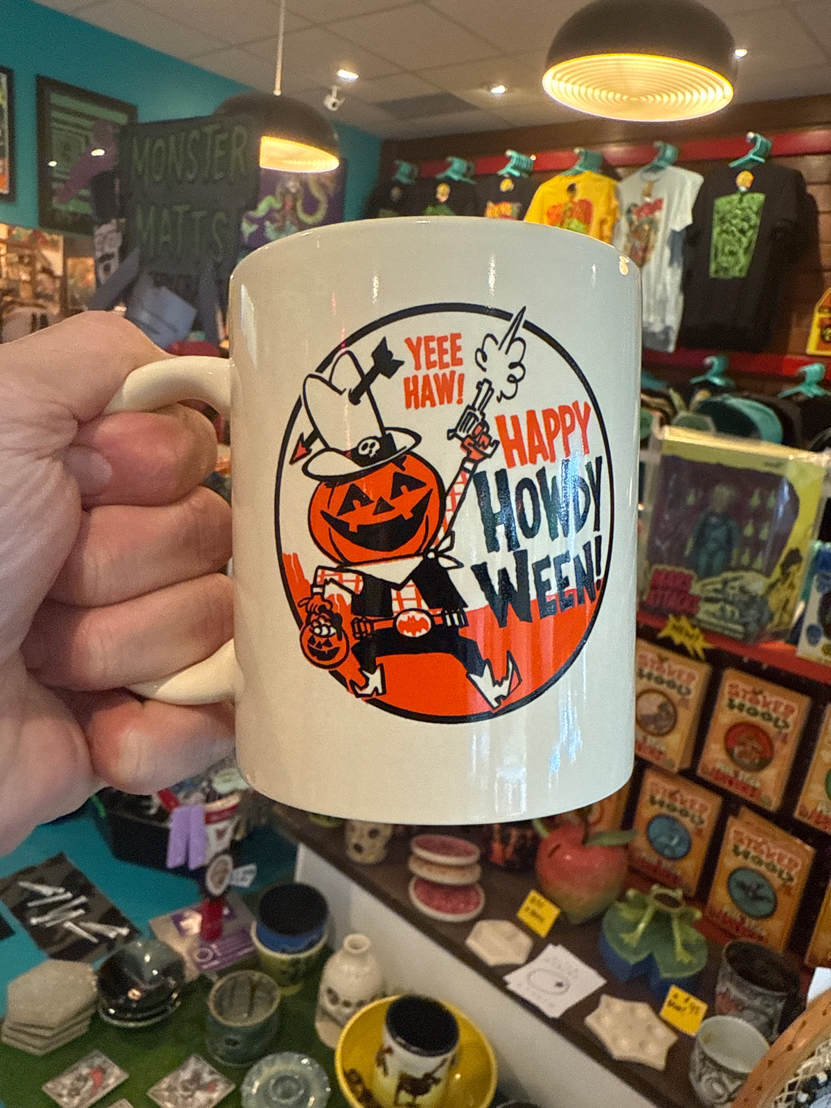 ODD MART Howdy Ween mug!
