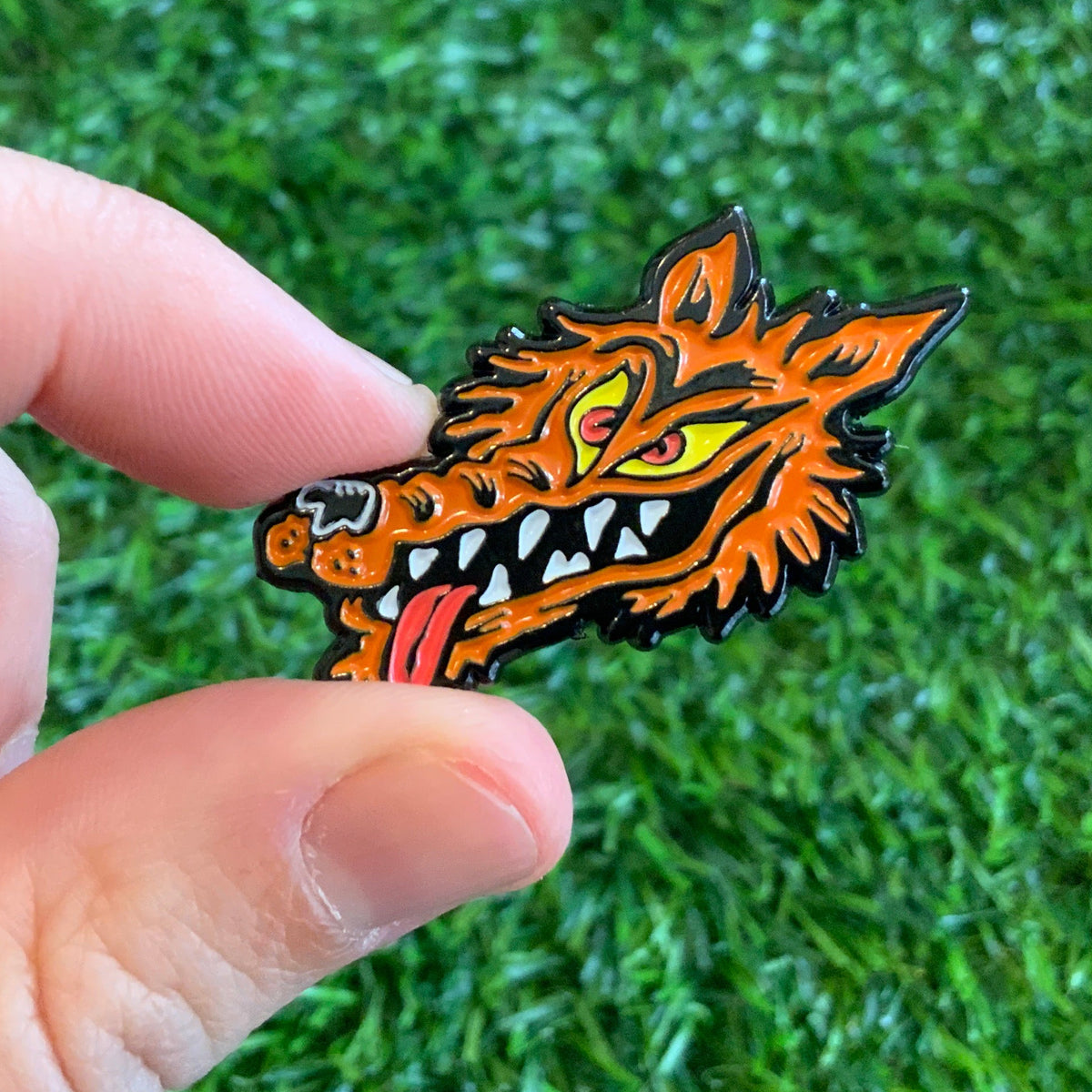 Odd Mart Wolfin’ It pin