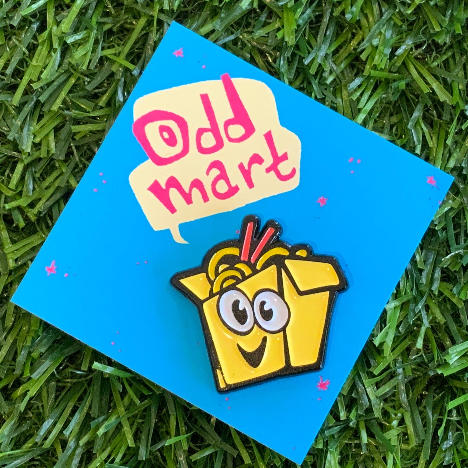 Odd Mart Eat My Brains pin