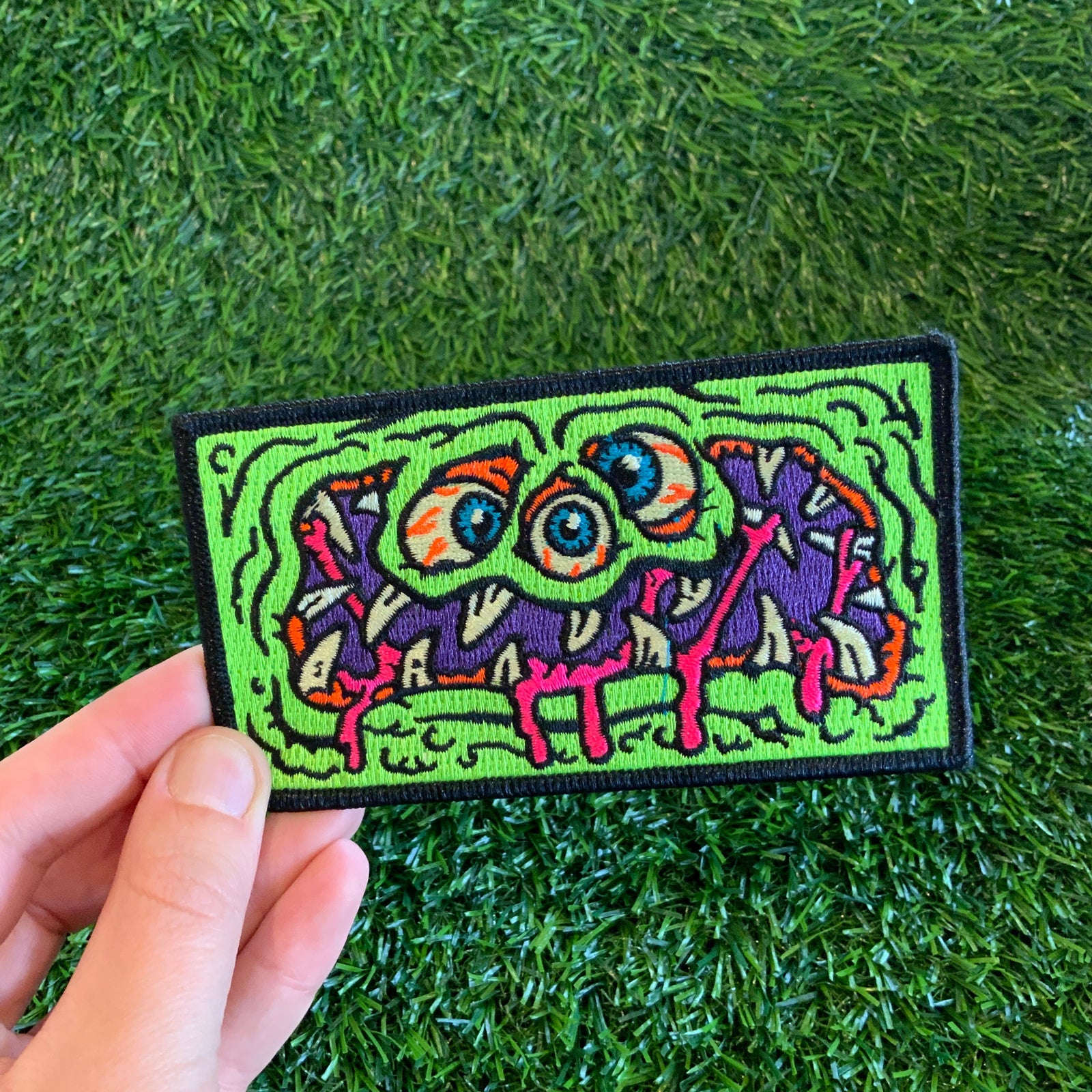 GLORP Gum monster mouth PATCH