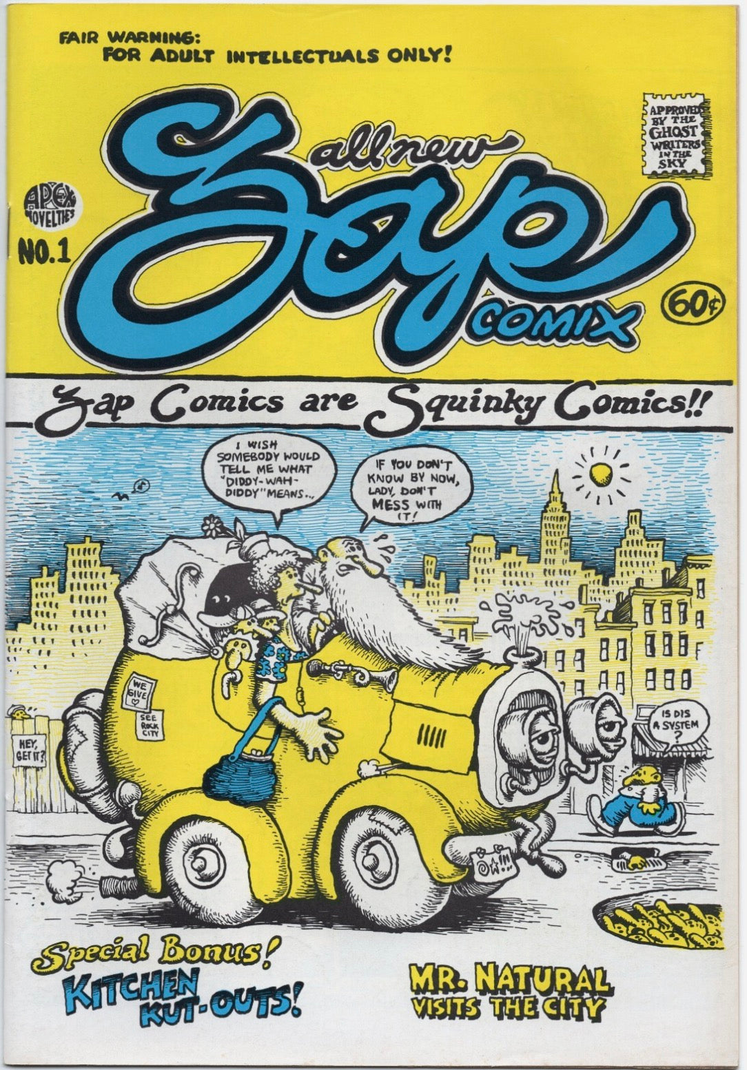 Zap Comix #1 (fifth printing)