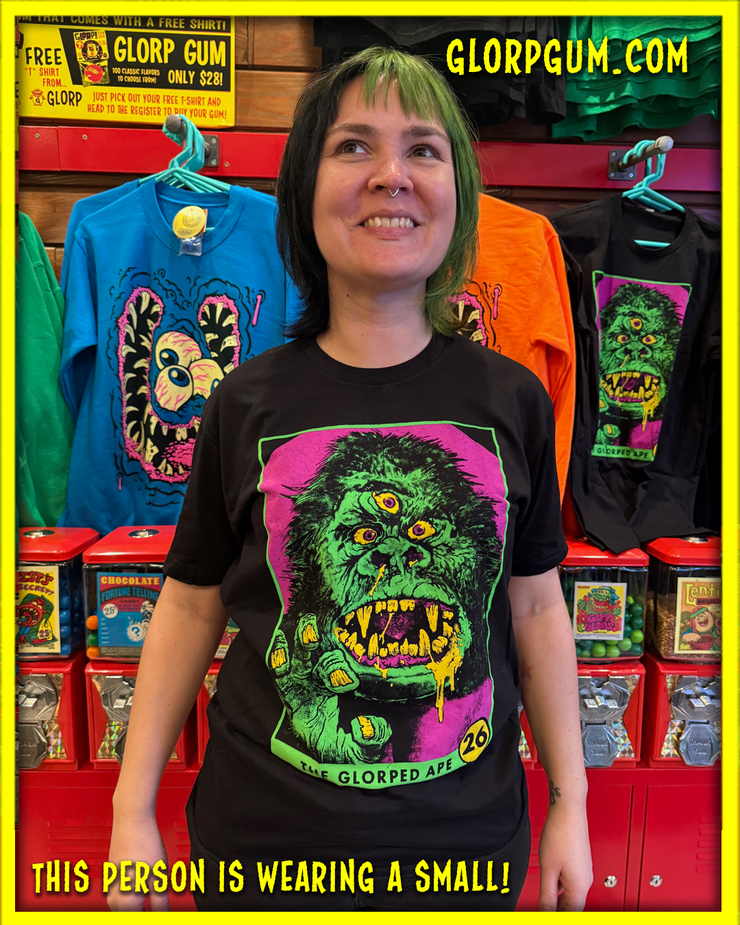 GLORP Beyond! (With FREE GLORPed APE Tee!)