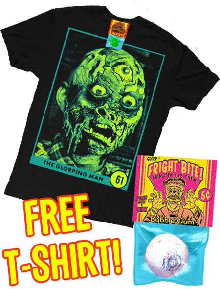 Fright Bite! (With FREE The GLORPing Man T-Shirt!)