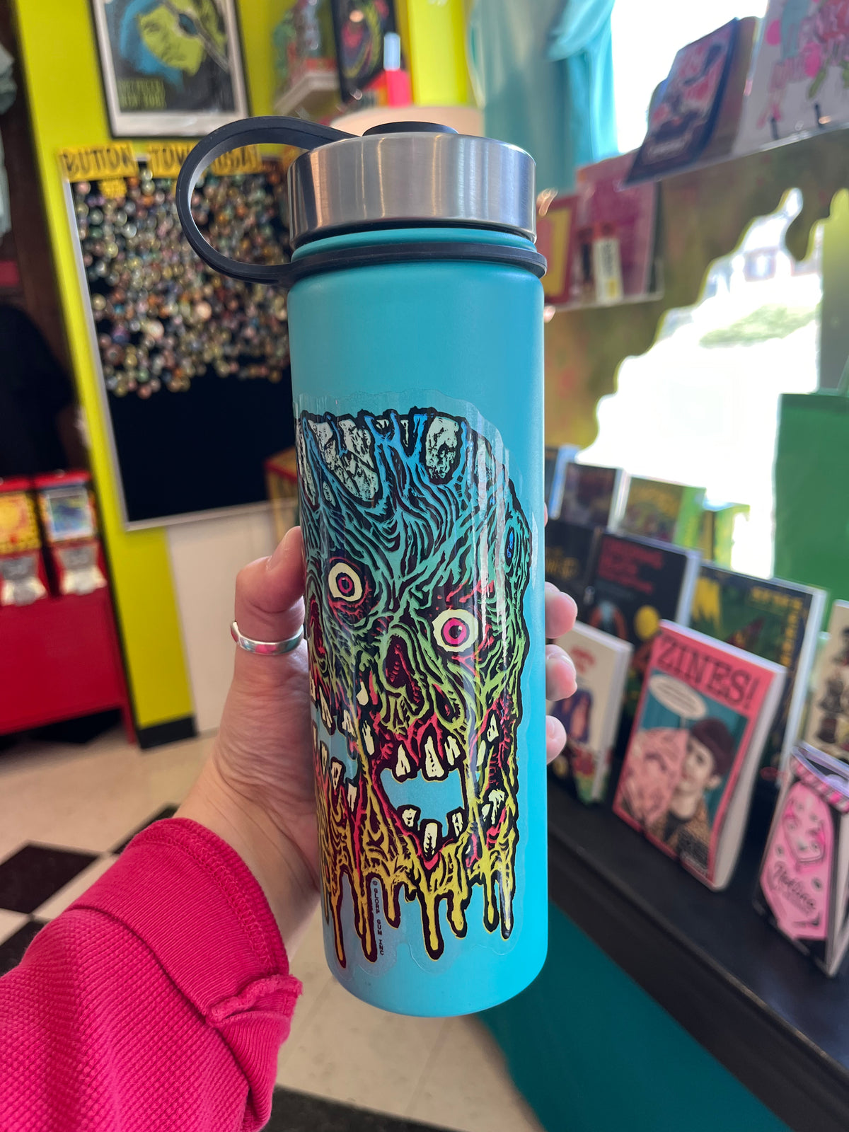 GLORP Melting Mutant Mummy Sticker!