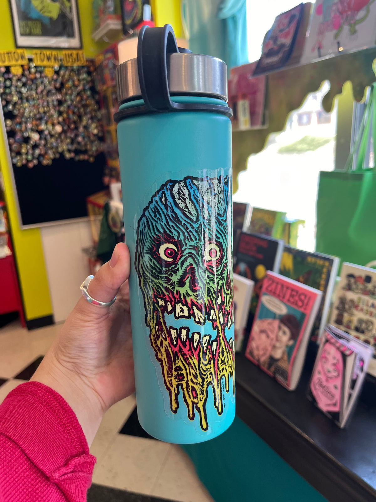 GLORP Melting Mutant Mummy Sticker!