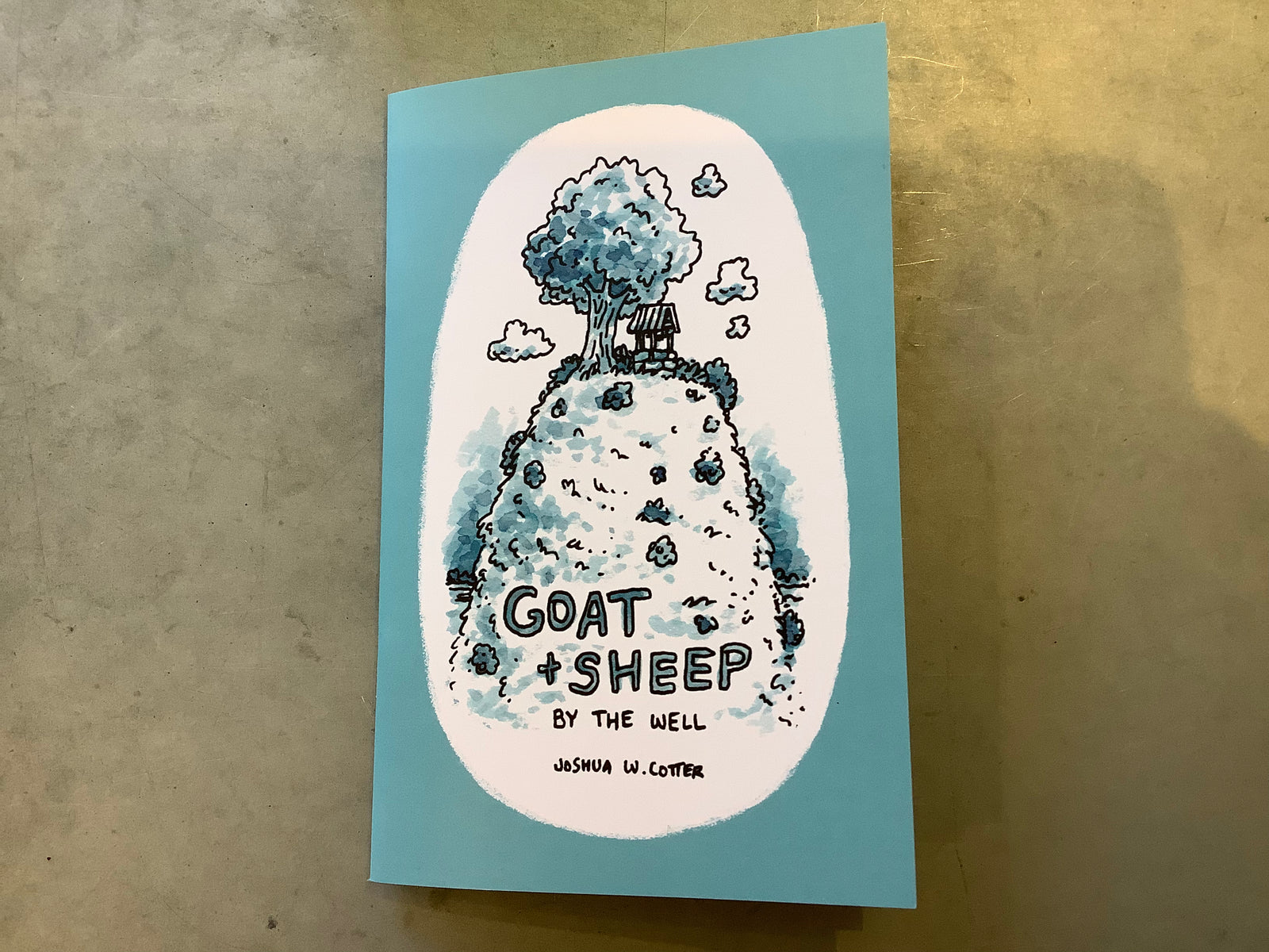 JWC goat and sheep by the well zine
