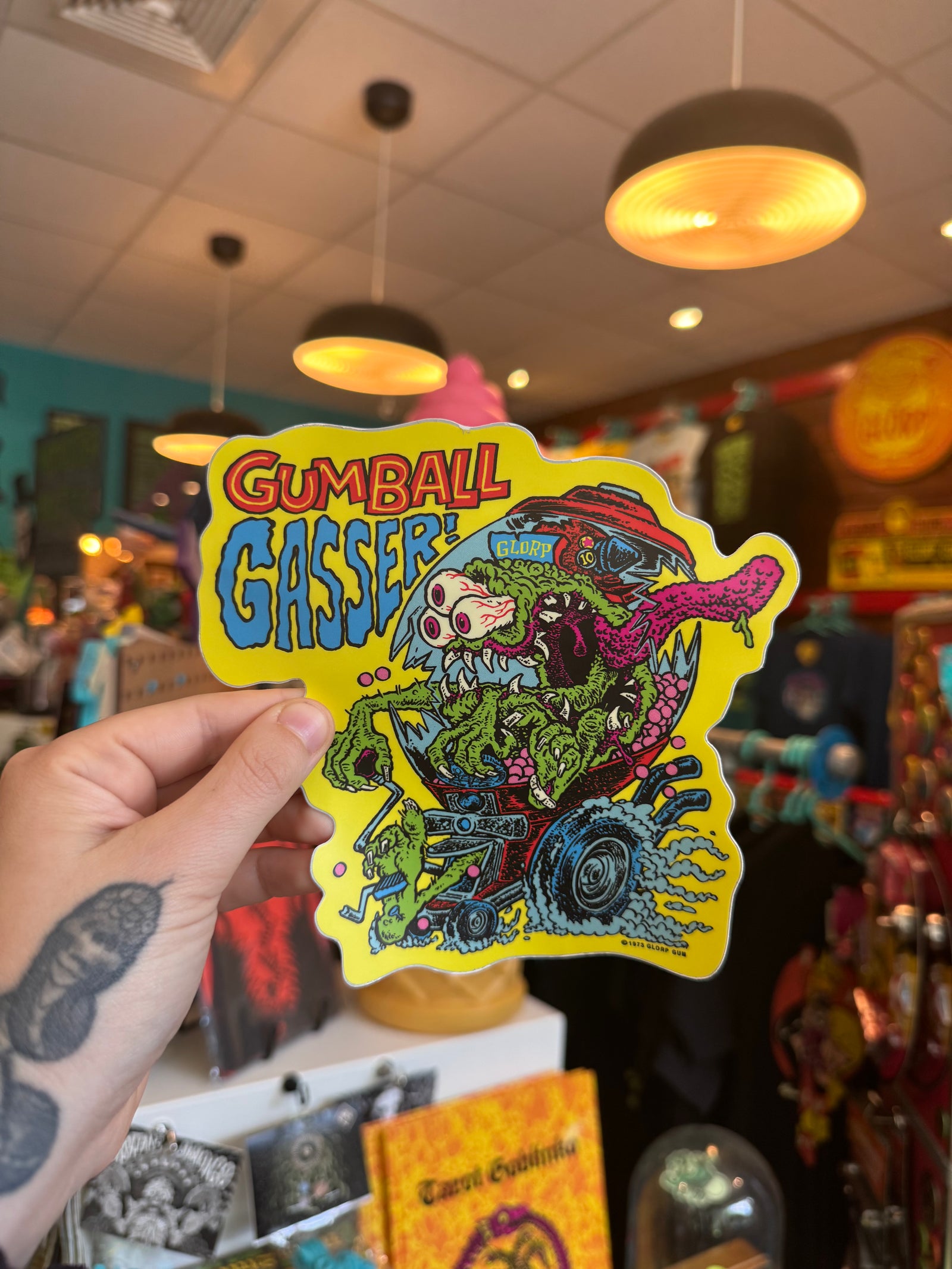 Gumball Gasser (SHIRT NOT INCLUDED) Sticker