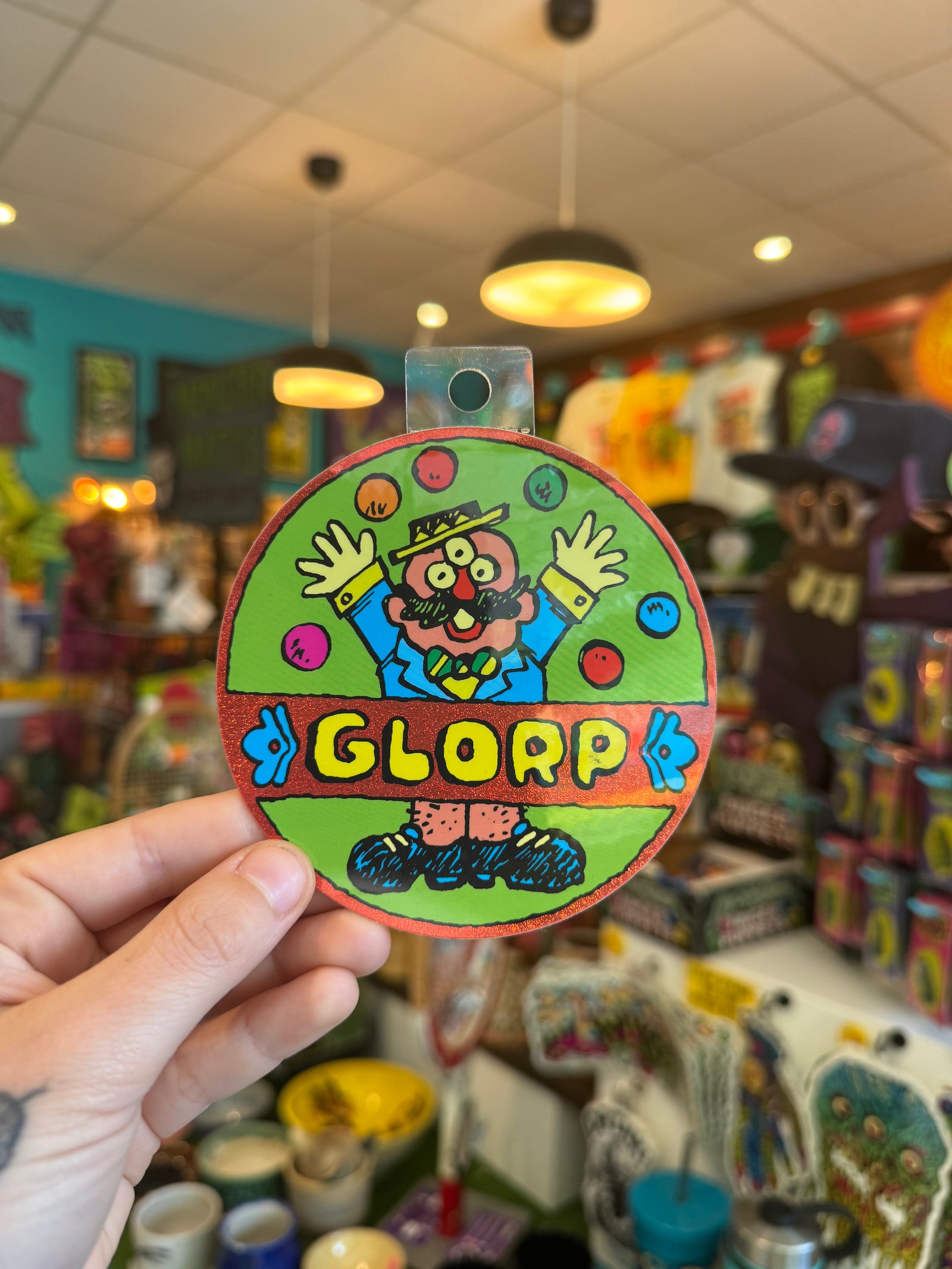 Glorp Juggler Sticker