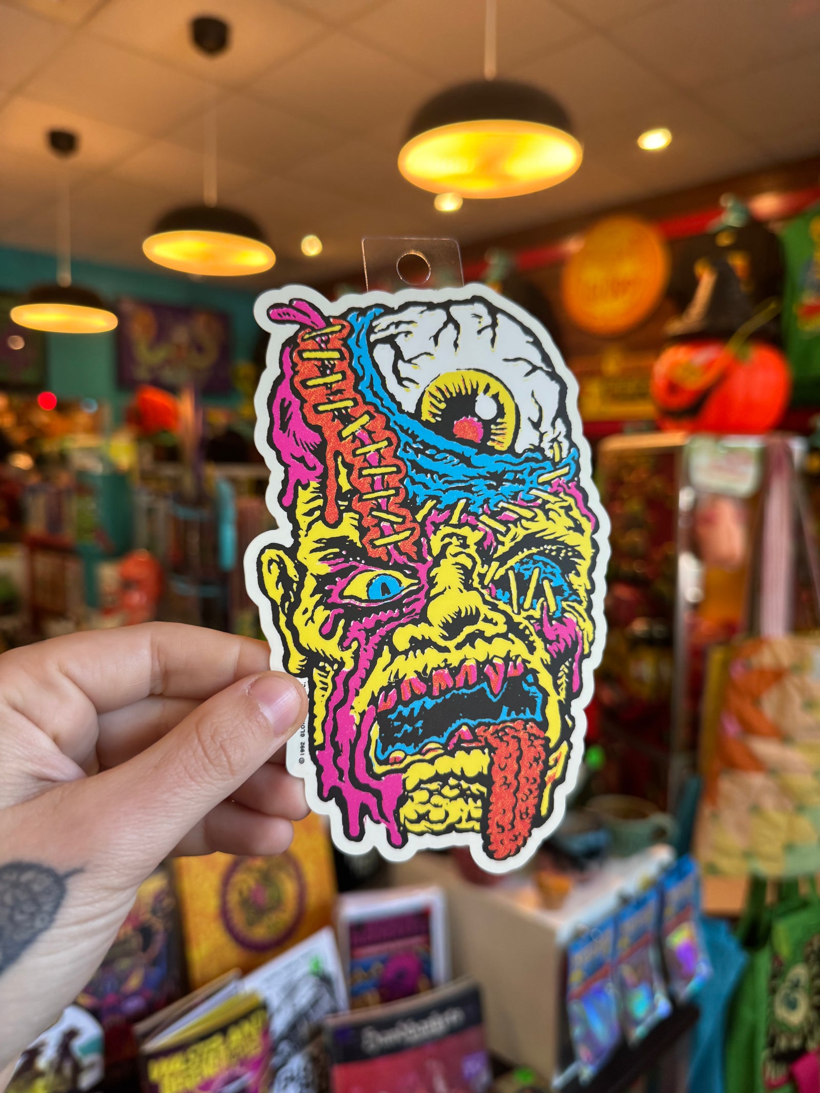 Stitched Up Sucker Sticker