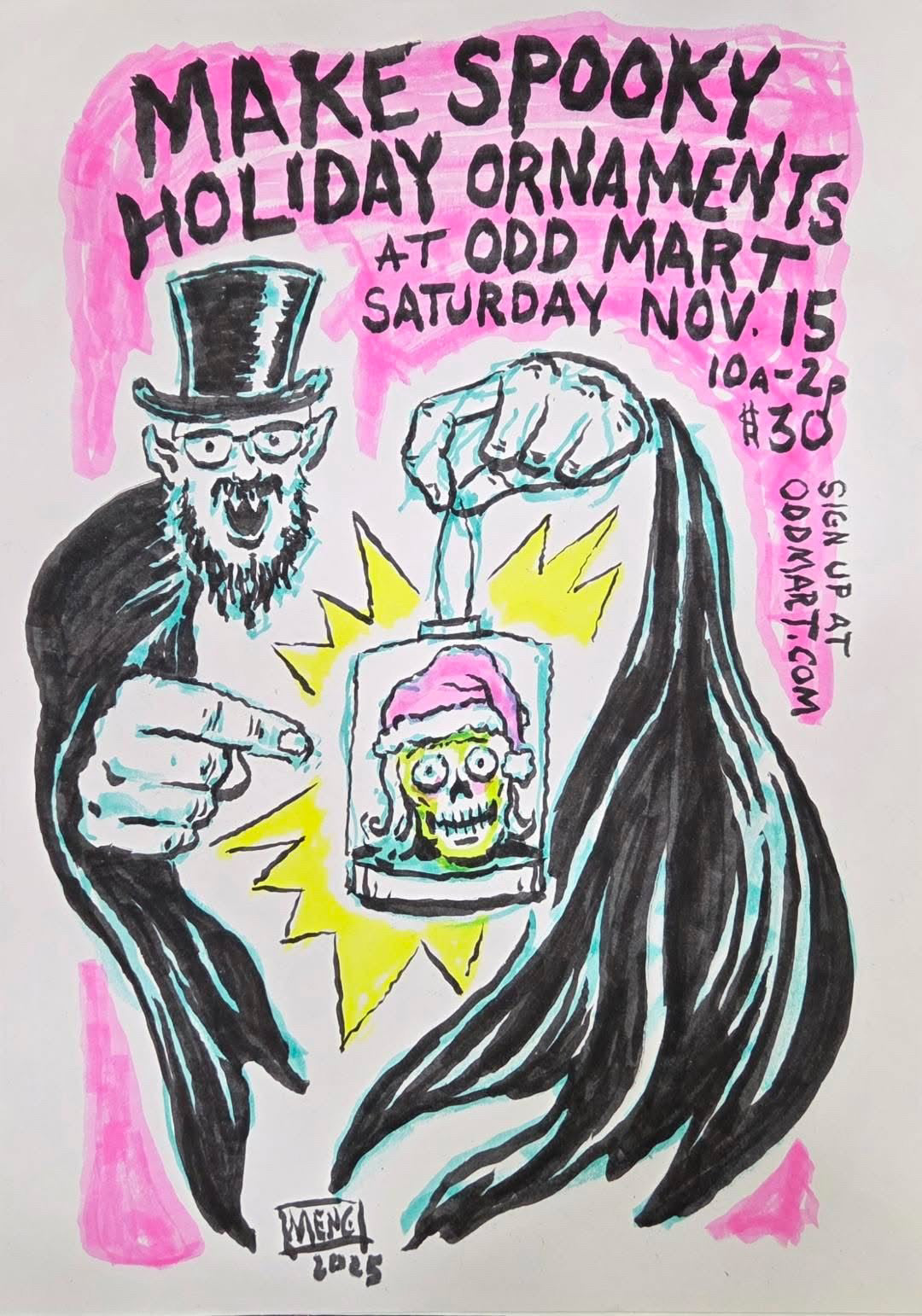 Monster Matt's Ornament Class - November 15th, 2025