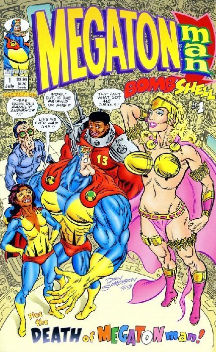 Megaton Man Bombshell #1
