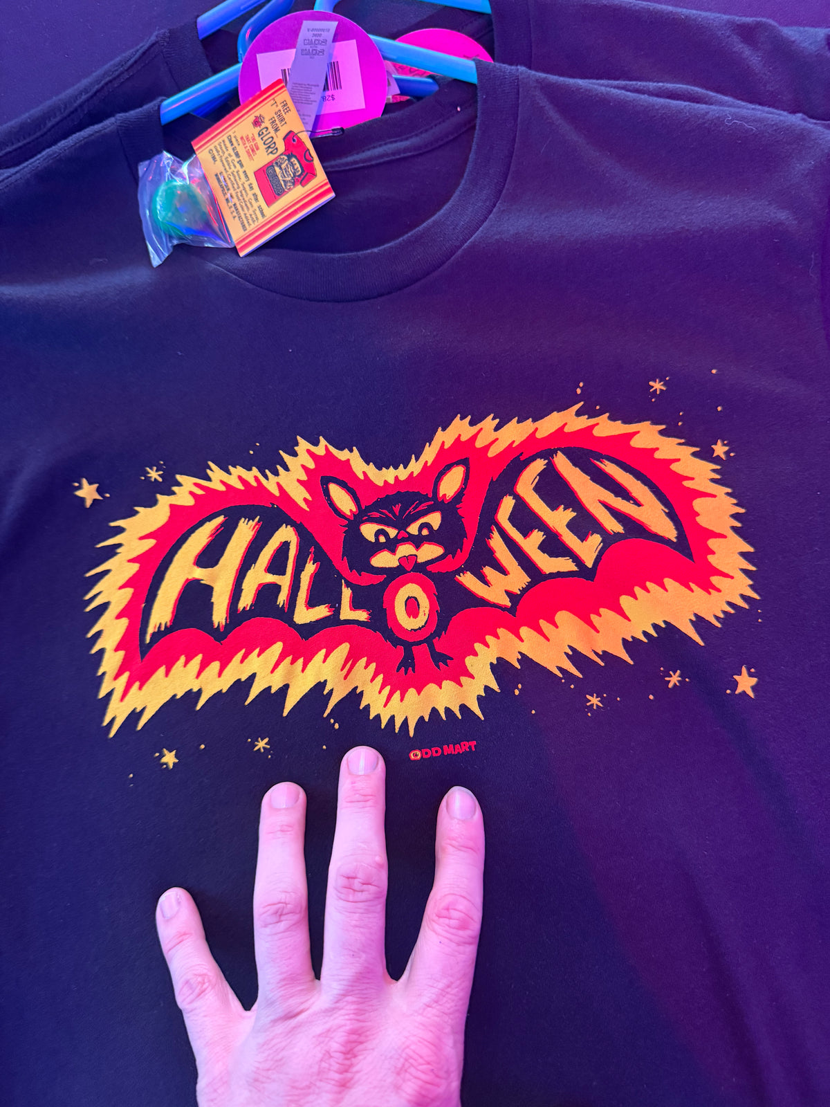 Fright Bite Black! (with Halloween Bat! T-Shirt!)