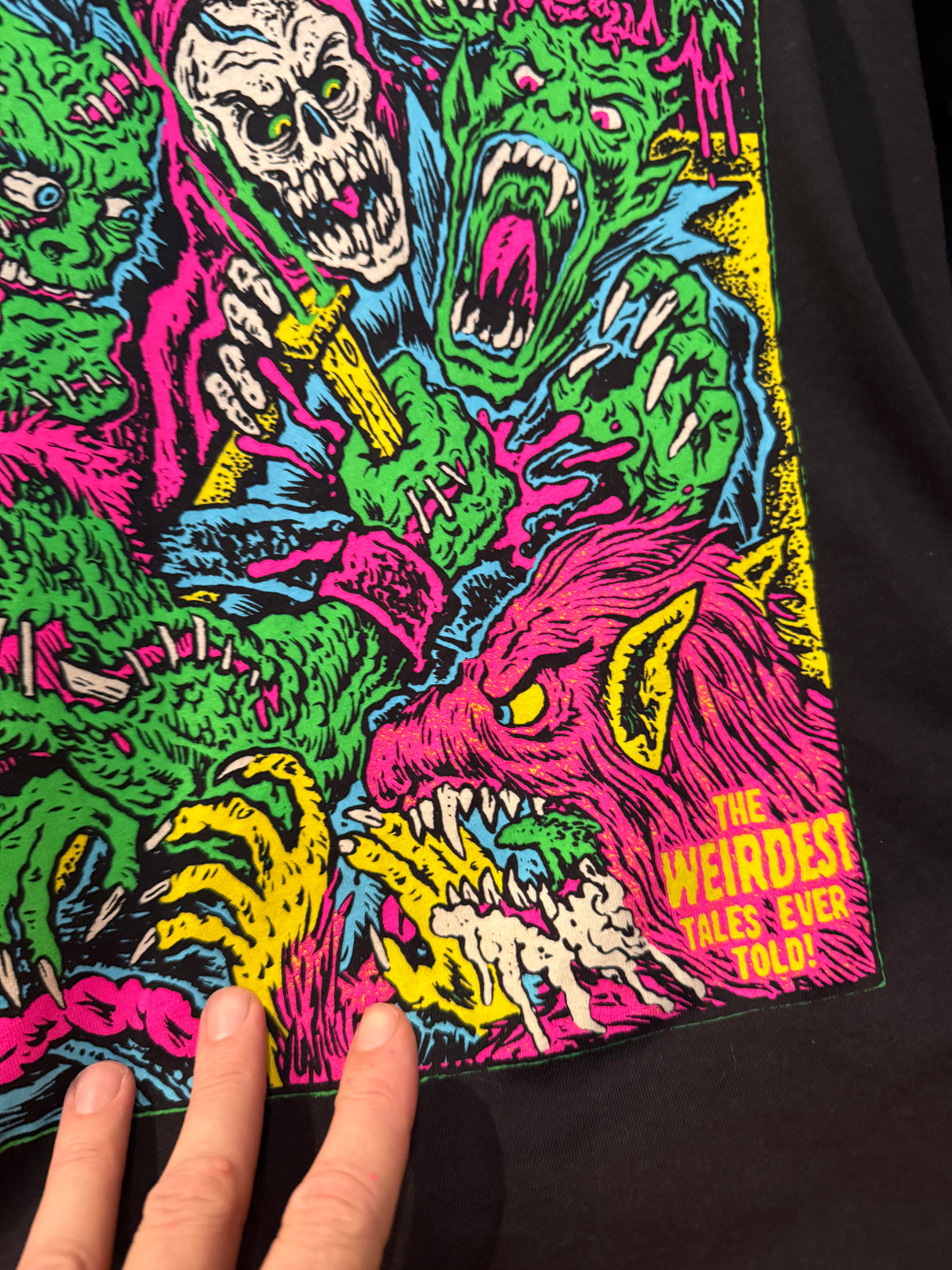 Fright Bite Black! (with Monster TERROR! T-Shirt!)