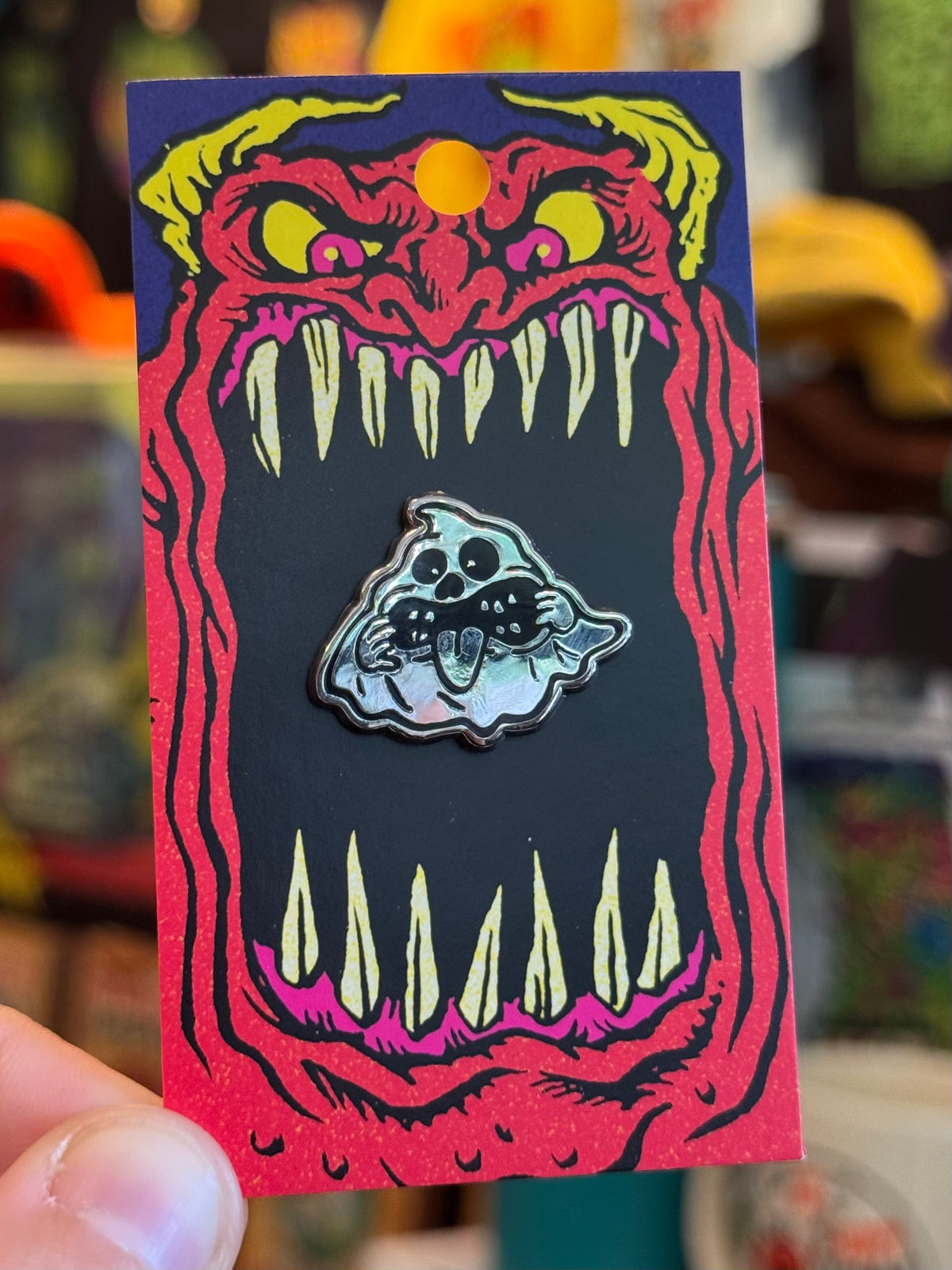 Goofy Ghost Pin