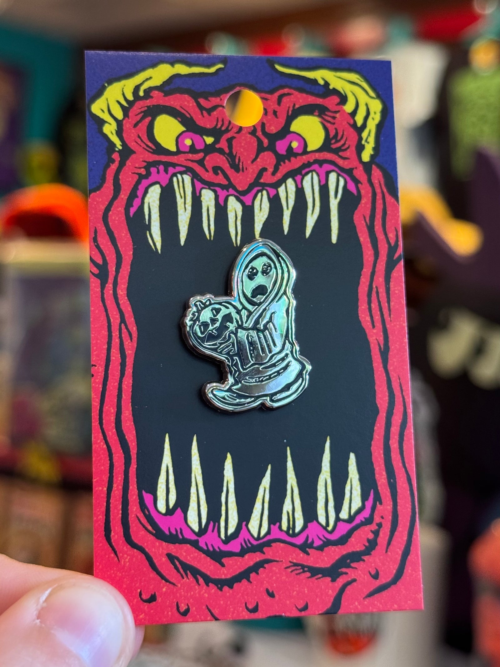 Maskless Pumpkin Kid Pin