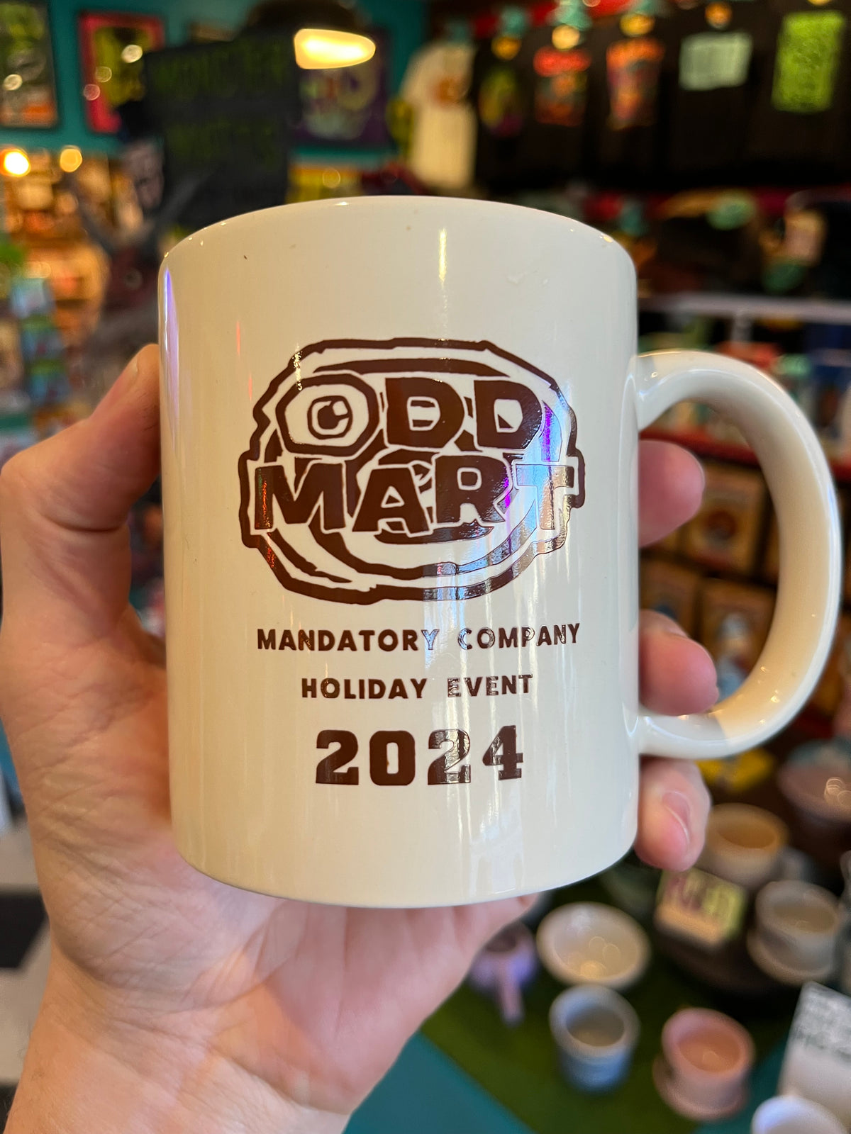 ODD MART Streakin&#39; For the weekend mug!