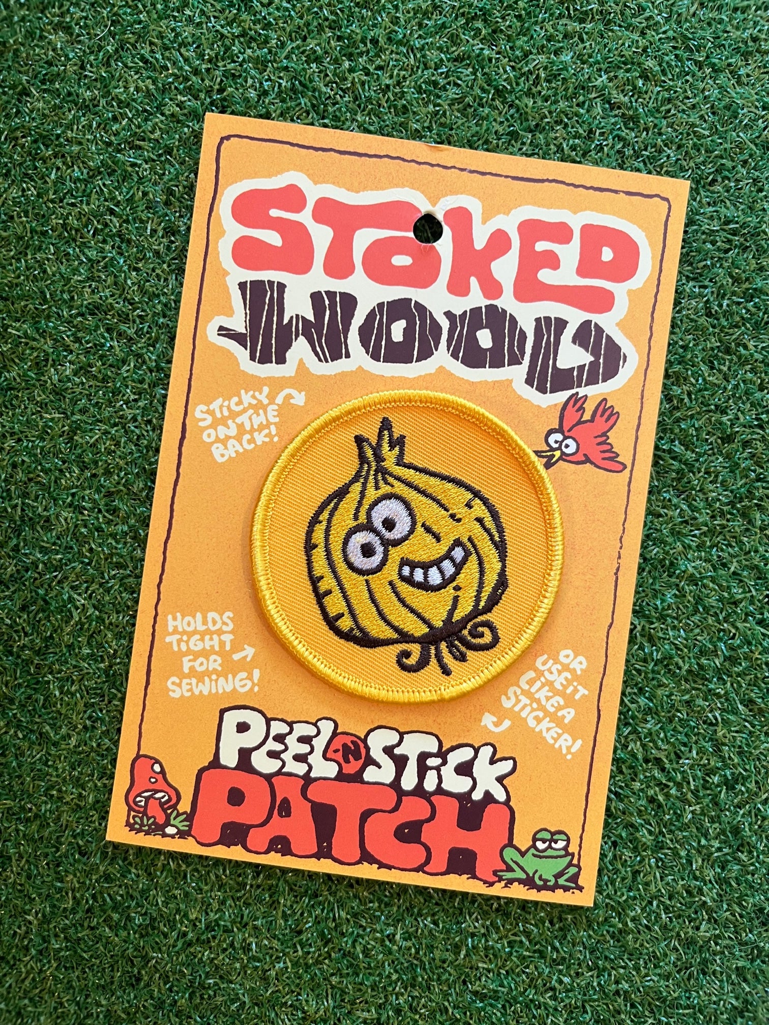 Stoked Wood Peel-N-Stick Onion Patch