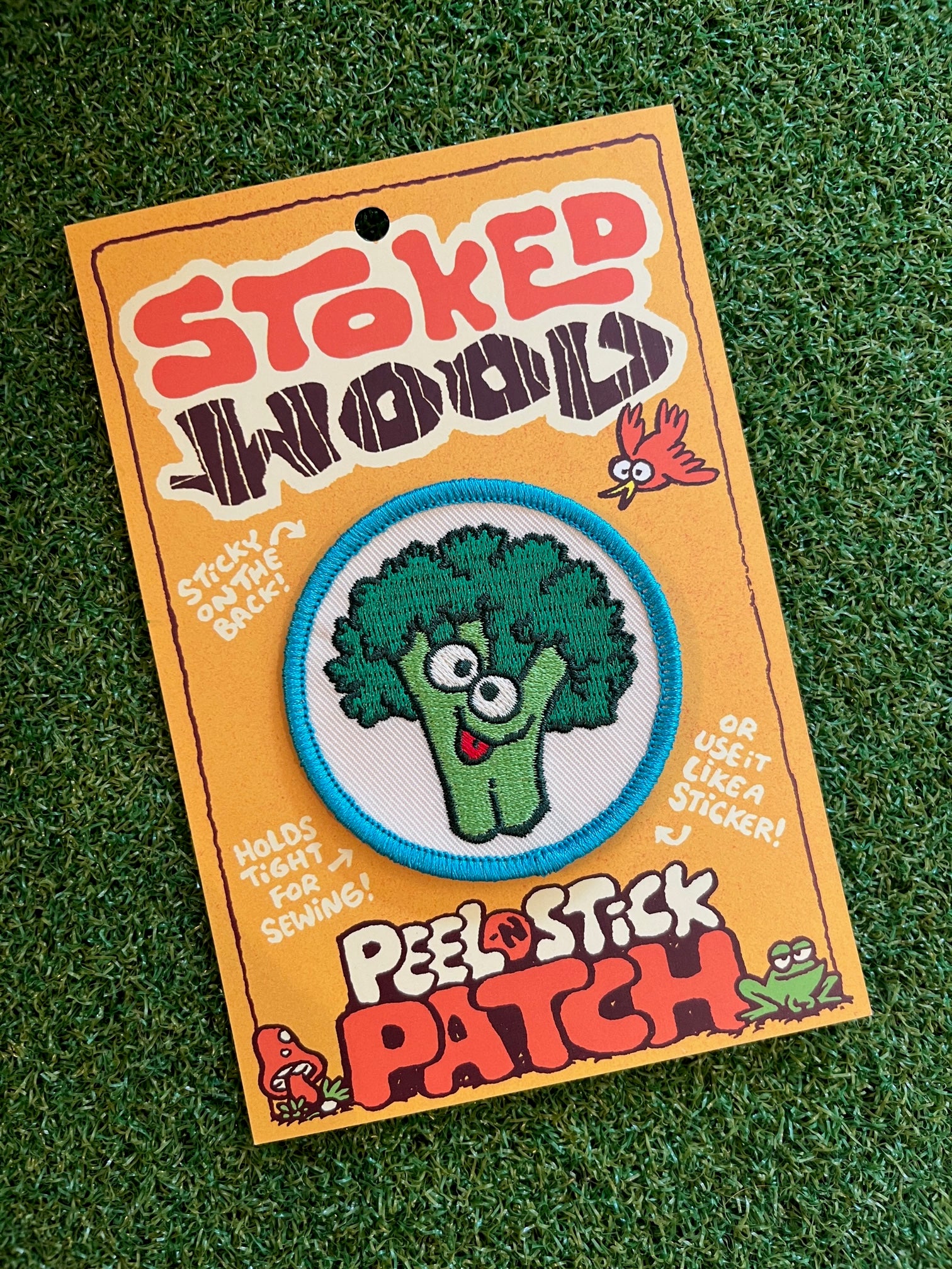 Stoked Wood Peel-N-Stick Broccoli Patch