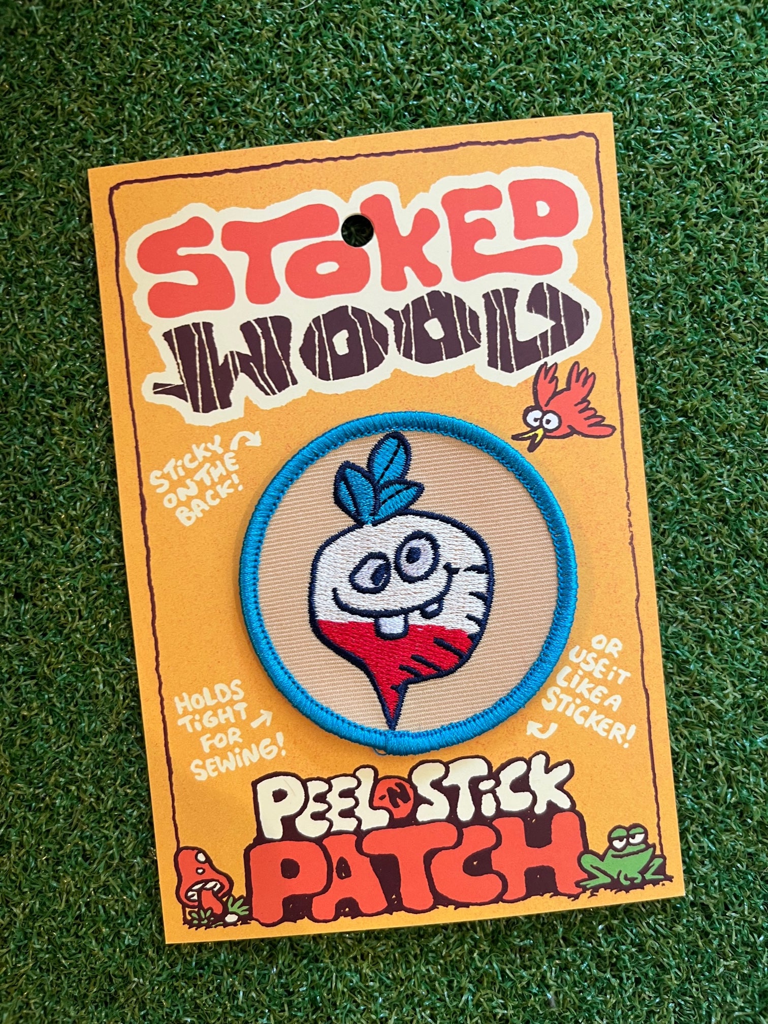 Stoked Wood Peel-N-Stick Radish Patch