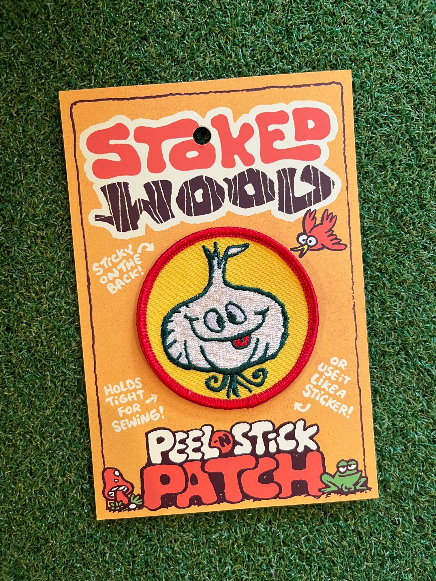 Stoked Wood Peel-N-Stick Garlic Patch
