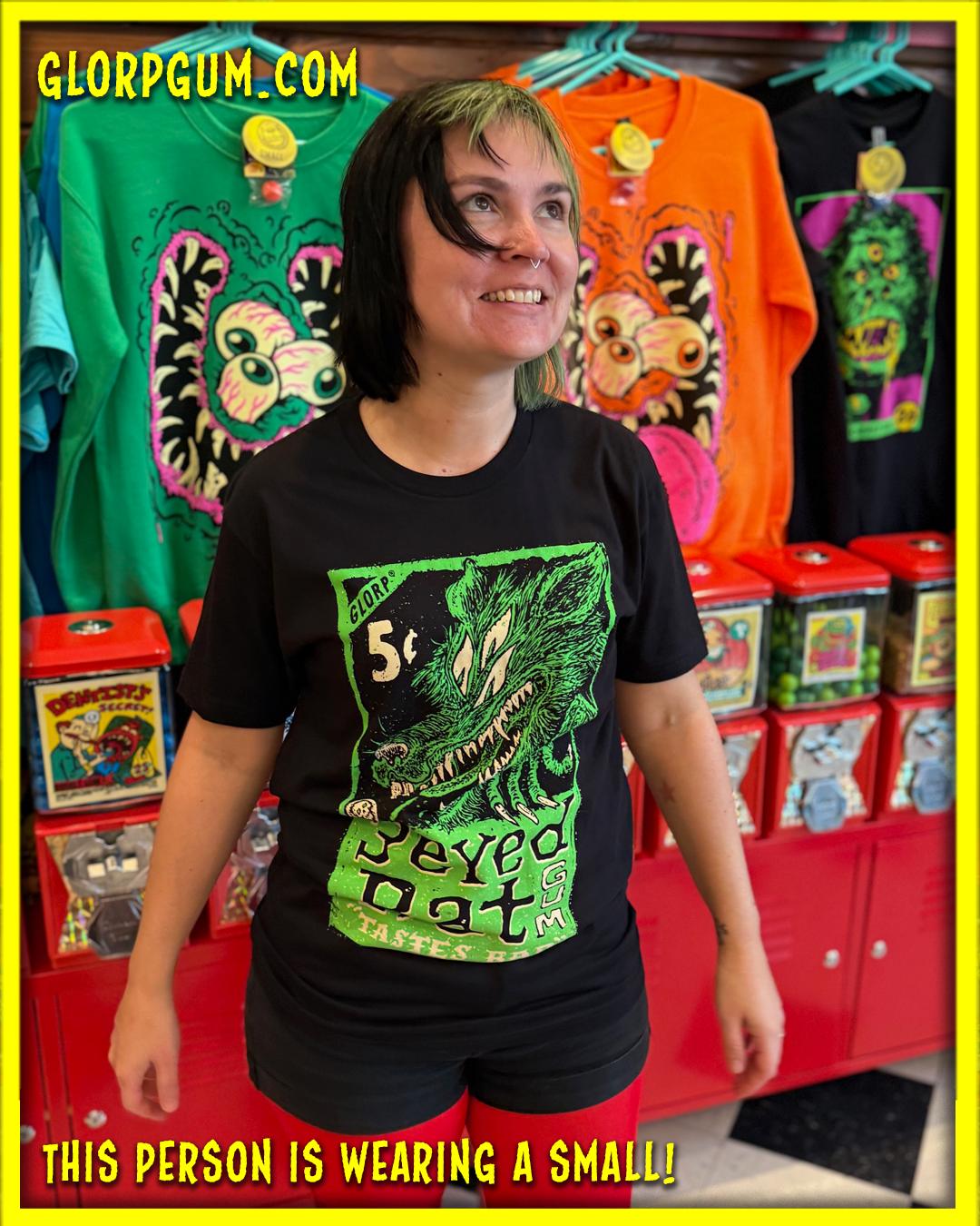GLORP BEYOND! (with FREE 3 Eyed Rat Gum T-Shirt!)